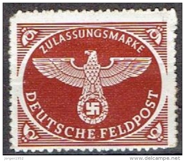 GERMANY #  FROM 1943     FELDPOST - Airmail & Zeppelin