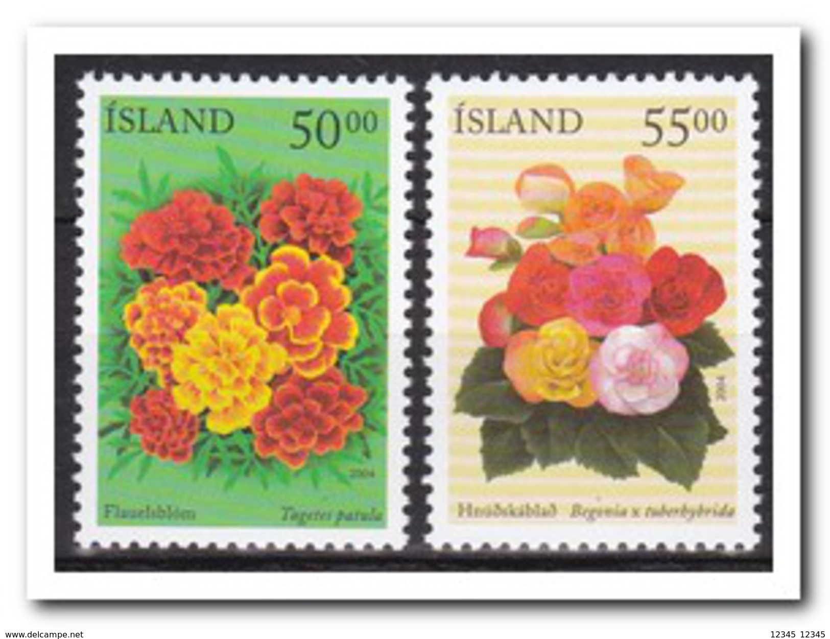 IJsland 2004, Postfris MNH, Flowers - Neufs