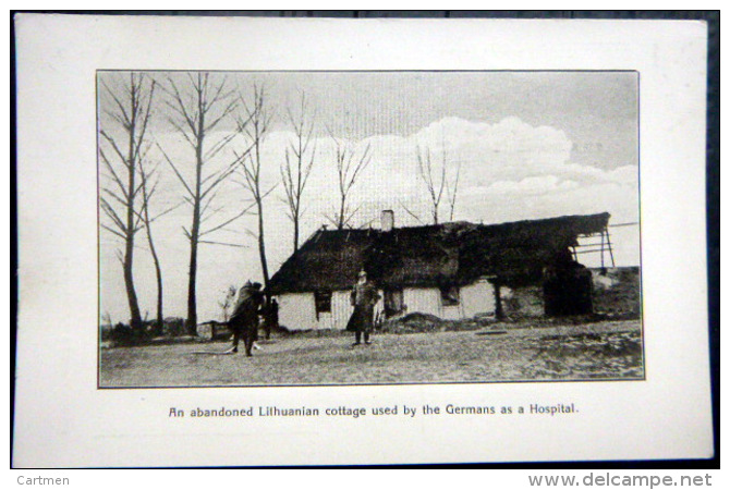 LITHUANIE ABANDONNED COTTAGE LITHUANIAN USED BY GERMANS AS HOSPITAL - Lituanie