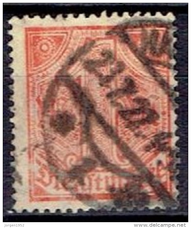 GERMANY #  FROM 1920  STANLEY GIBBONS O133 - Dienstmarken