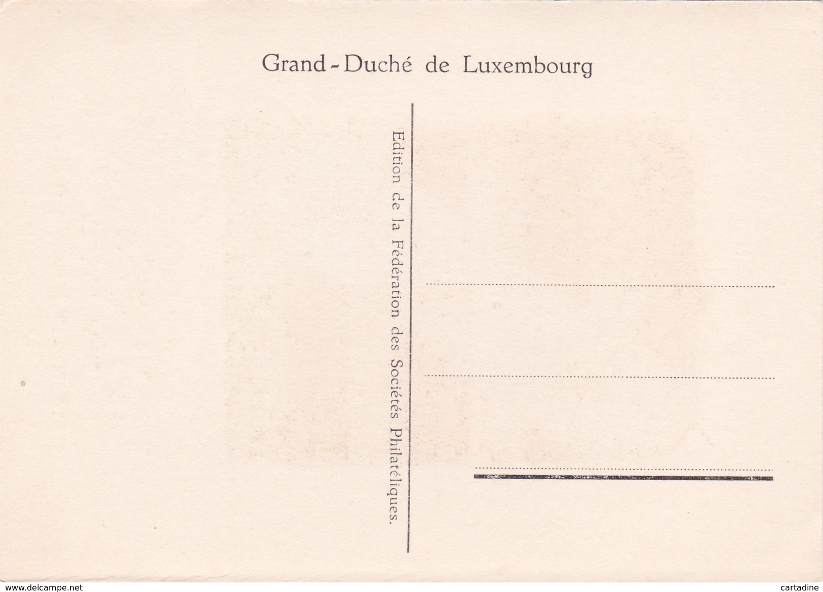 CPA Sur L'Exposition Fédérale Du Timbre Poste - Blason Des Cantons Du Luxembourg - 1936 - Rédange S. Attert - Rodange