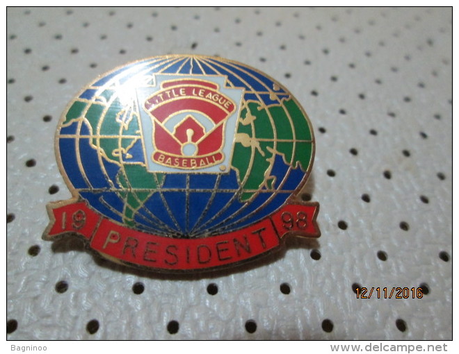 Little League President 1998 Pin - Baseball