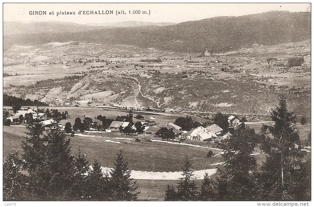 Giron Et Plateau D'Echallon - Ohne Zuordnung