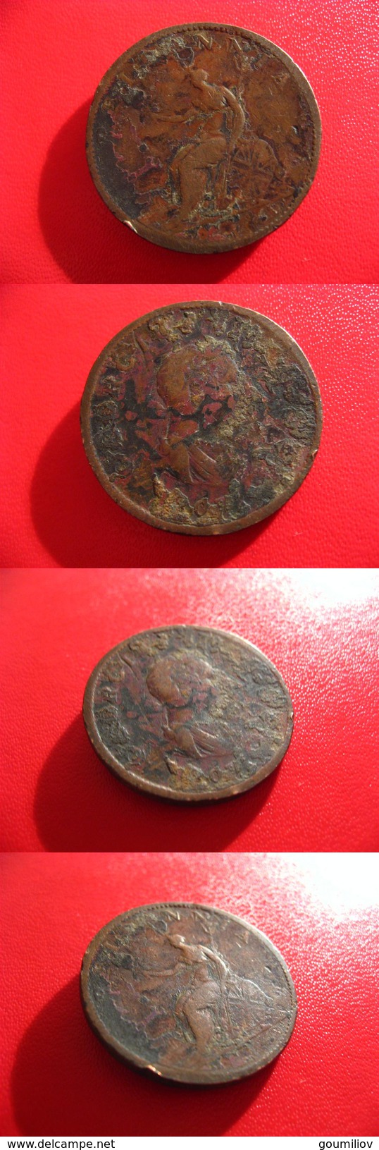 Grande-Bretagne - Great Britain - Half Penny 1807 Dans Son Jus 4309 - B. 1/2 Penny