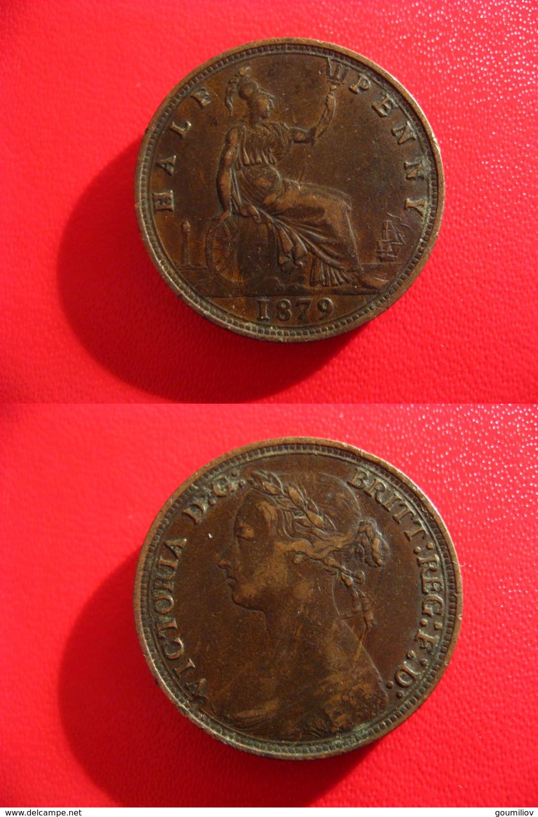 Grande-Bretagne - Great Britain - Half Penny 1879 4351 - C. 1/2 Penny