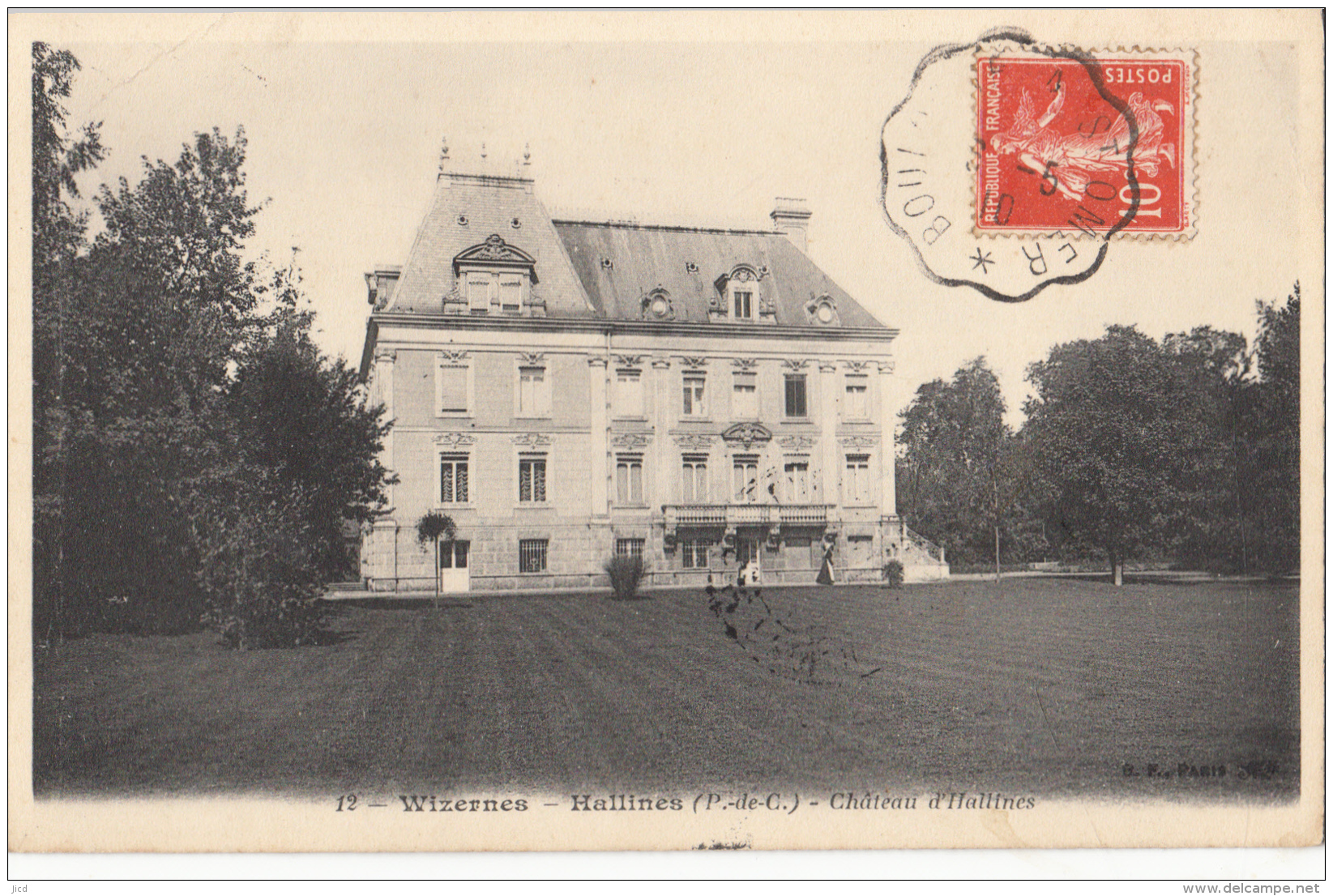 62- Wisernes Hallines Le Chateau - Autres & Non Classés