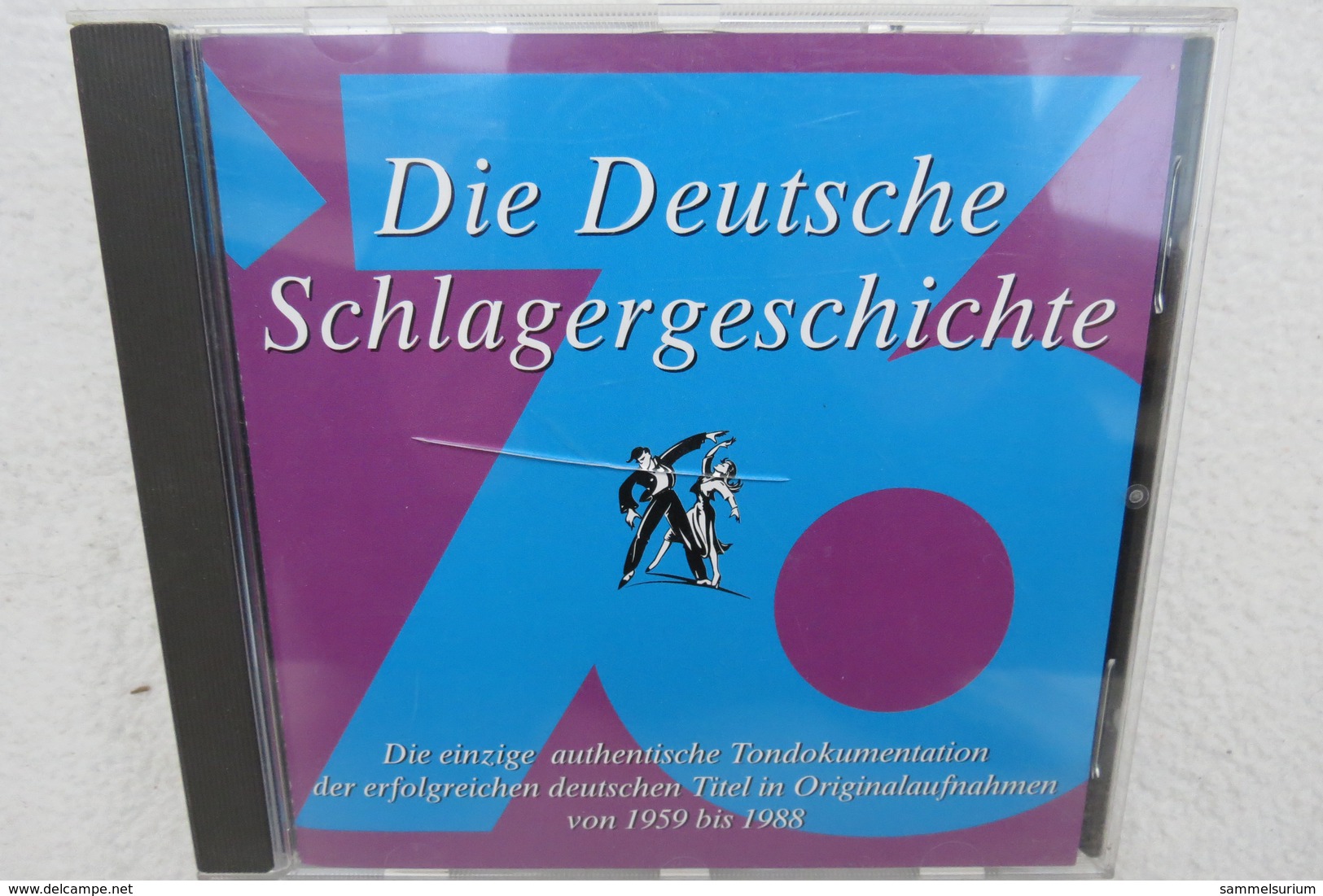 CD "Die Deutsche Schlagergeschichte 1976" Authentische Tondokumentation Erfolgreicher Dtsch. Titel Im Original 1959-1988 - Sonstige - Deutsche Musik