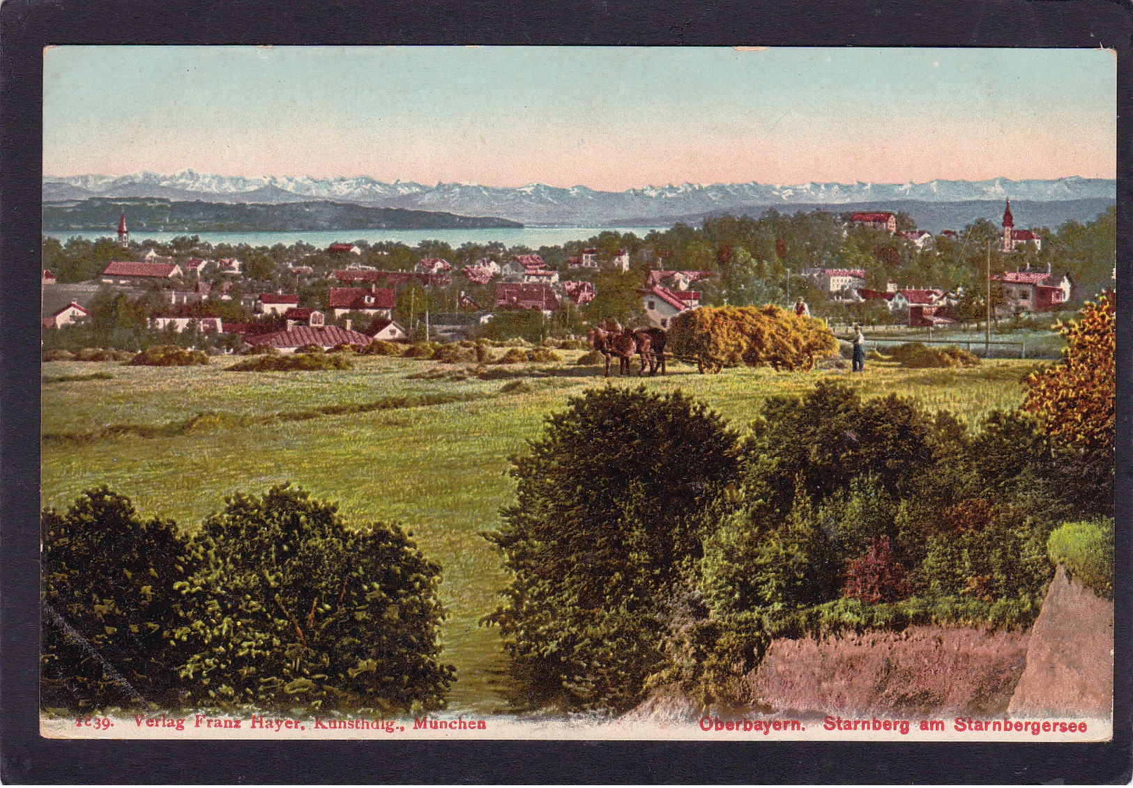 Old Post Card Of Oberbayern,Upper Bavaria, Bavaria, Germany.,V4. - Other & Unclassified