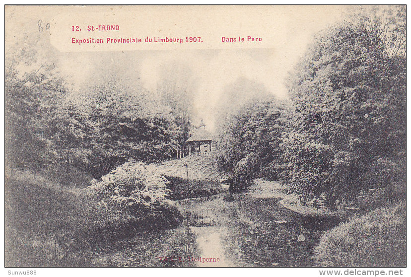 Sint Truiden Saint Trond -  Exposition Provinciale Du Limbourg (1907) - Dans Le Parc (Heilperne, 1907) - Sint-Truiden