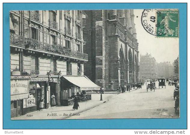 CPA 2492 - Marchand Cartes Postales Rue D'Arcole PARIS IVème - Paris (04)