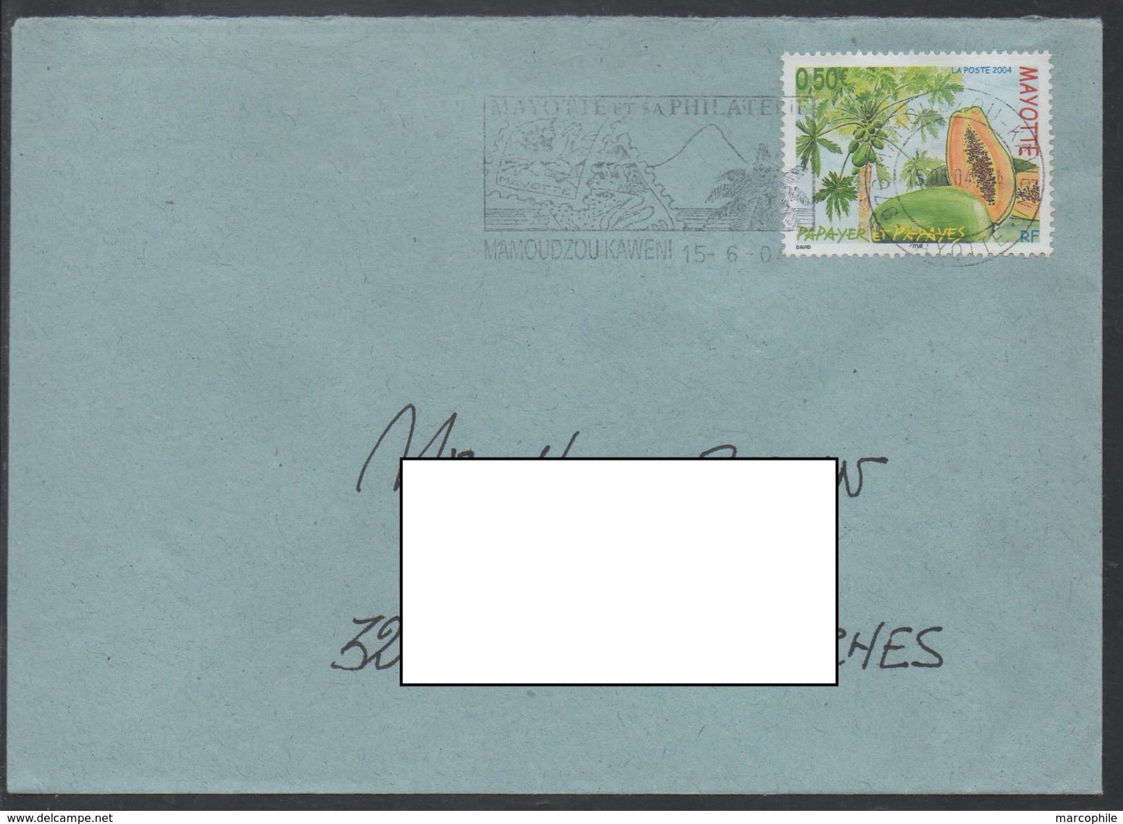 MAYOTTE - MAMOUDZOU KAWENI / 2004 LETTRE POUR LA FRANCE (ref 7261k) - Lettres & Documents