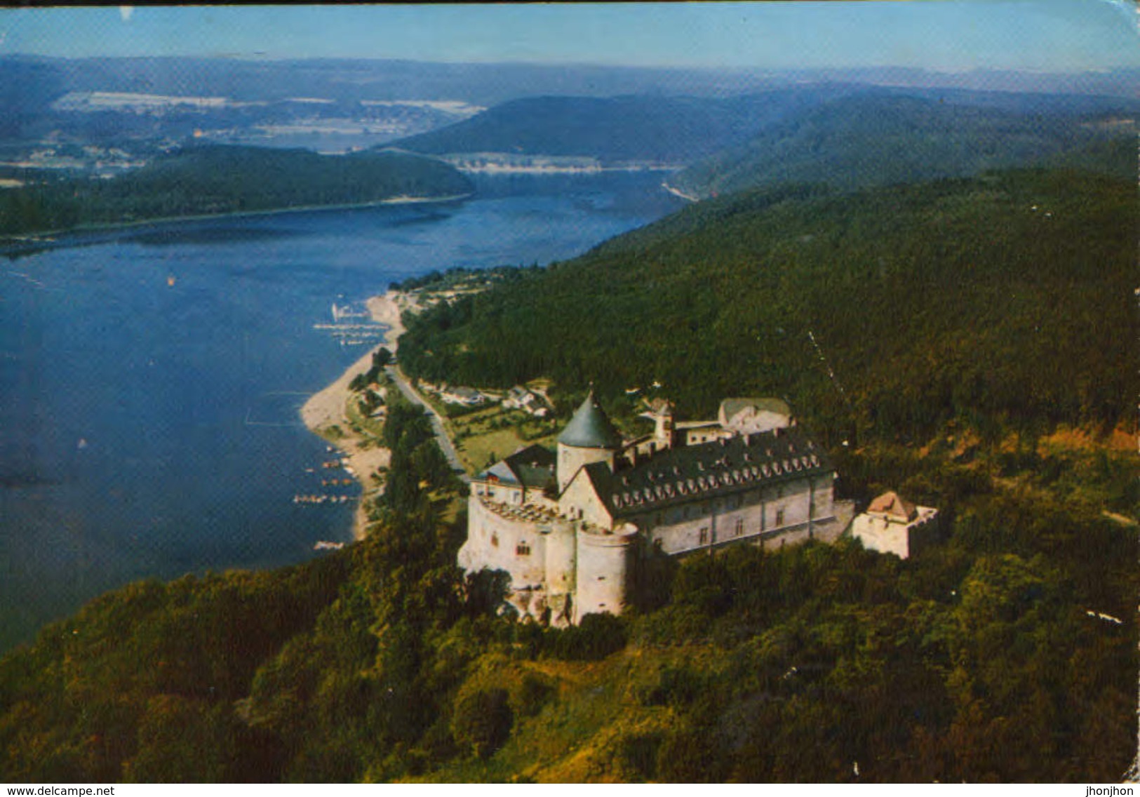 Deutschland  - Postcard Circulated In 1976  Used - Castle Waldeck With Edersee - Waldeck