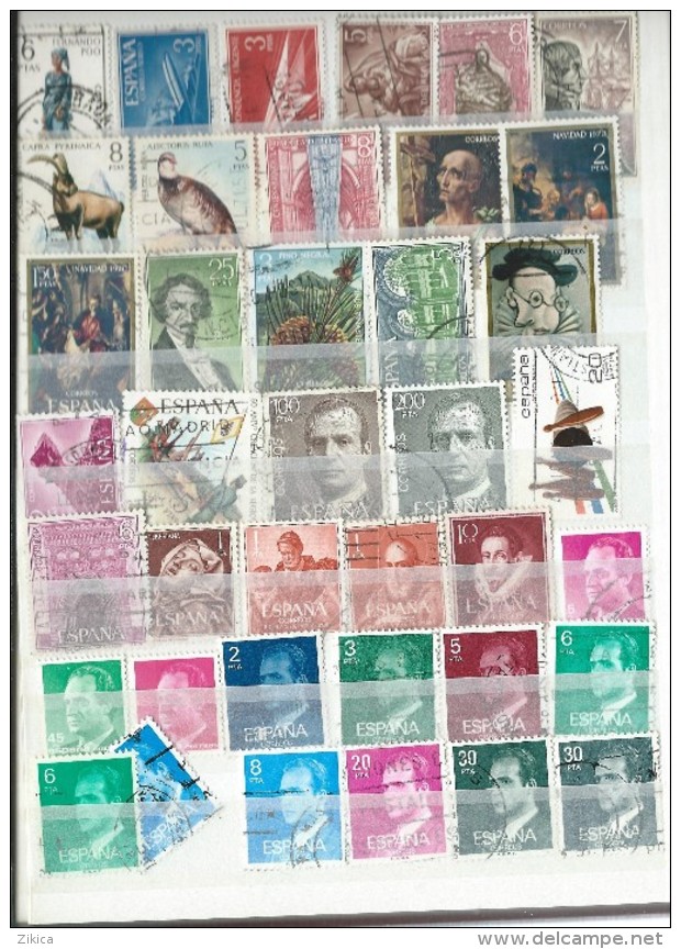 Spain,Romania,Netherlands LOT Stamps USED.4 Scans - Lots & Kiloware (mixtures) - Max. 999 Stamps