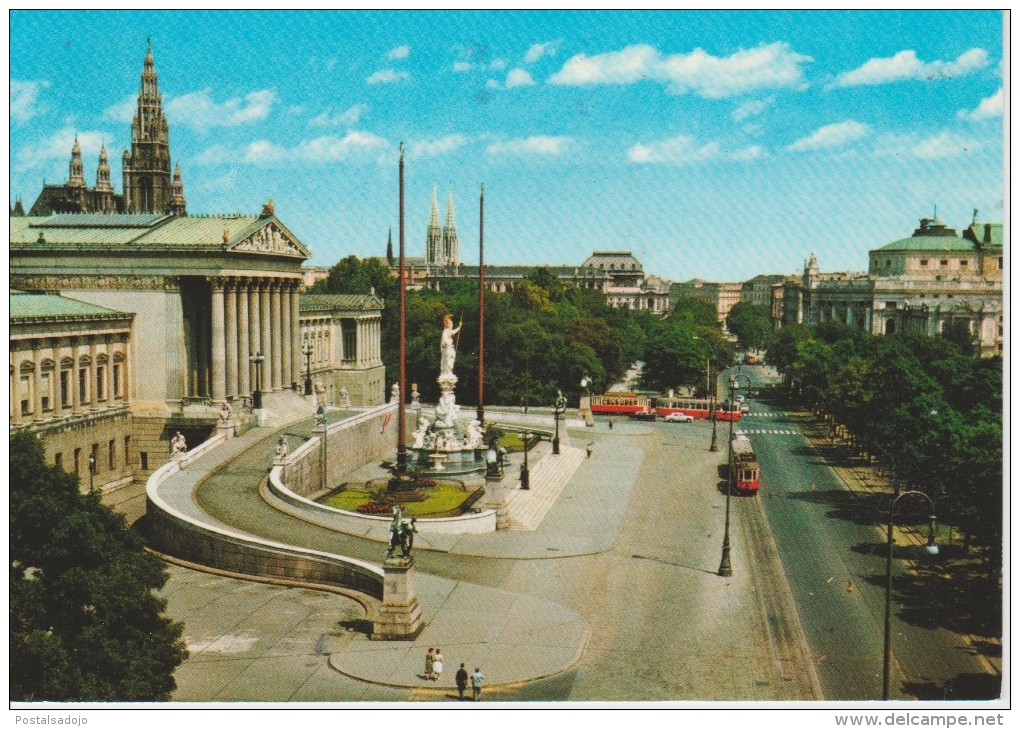 (OS961) WIEN. RINGSTRASSE. TRANVIA. TRAM - Ringstrasse