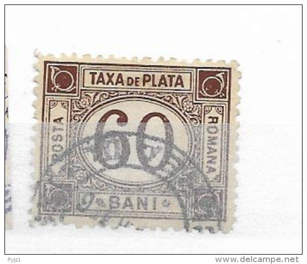 1891 USED Romania - Impuestos