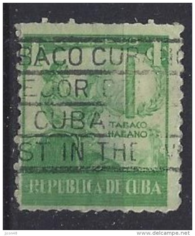 Cuba  1939  Havana Tobacco Industry  (o) 1c - Oblitérés