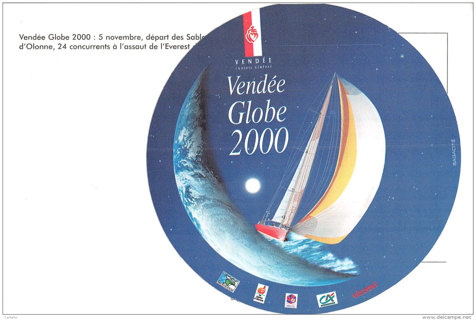 85-LE VENDEE GLOBE 2000-N°152-B/0275 - Autres & Non Classés