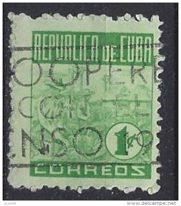 Cuba  1949  Havana Tobacco Industry  (o) 1c - Oblitérés