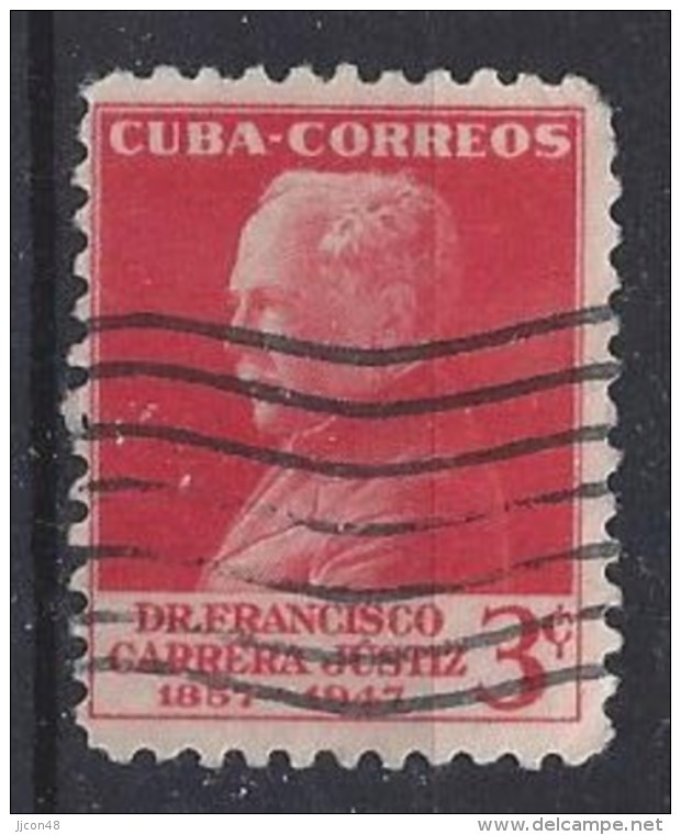 Cuba  1953  Dr. F. Carrera Justiz  (o) 3c - Gebraucht