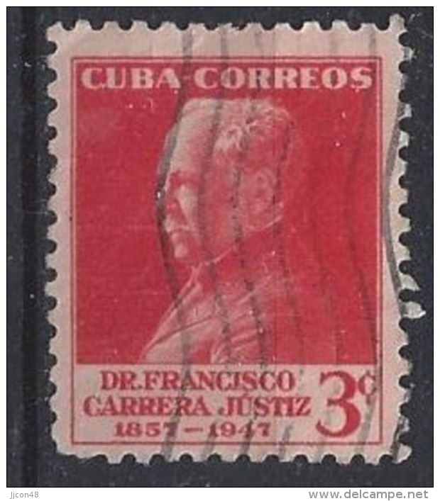 Cuba  1953  Dr. F. Carrera Justiz  (o) 3c - Gebraucht