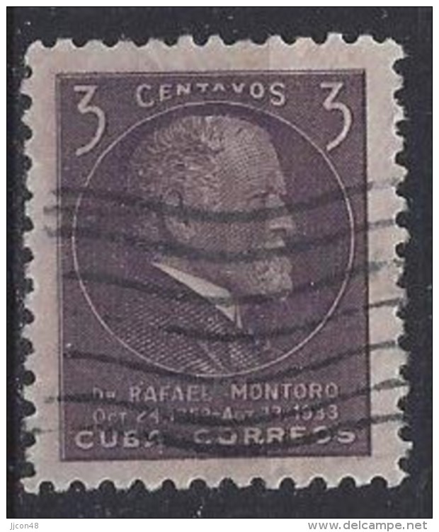 Cuba  1953  Birth Cent. Of Dr.Rafael Montoro  (o) 3c - Gebraucht