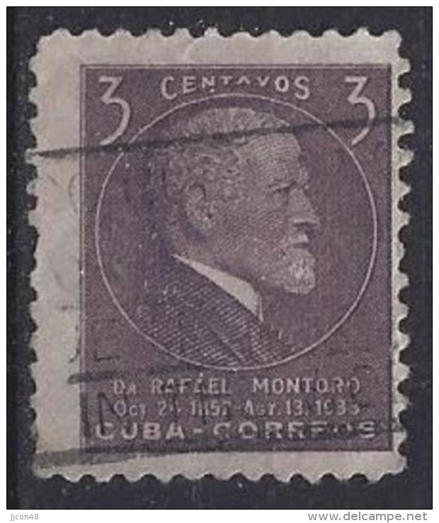 Cuba  1953  Birth Cent. Of Dr.Rafael Montoro  (o) 3c - Gebraucht