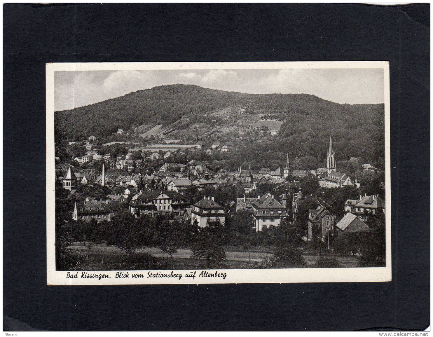 65177    Germania,   Bad Kissingen, Blick Vom Stationsberg Auf Altenberg,  NV - Bad Kissingen