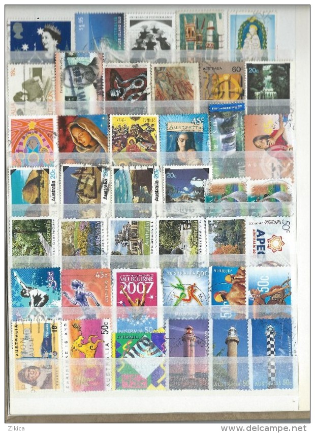 Australia LOT Stamps.Used.3 Scans - Vrac (max 999 Timbres)