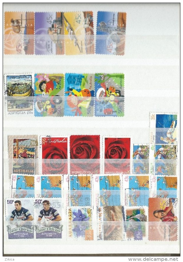 Australia LOT Stamps.Used.3 Scans - Lots & Kiloware (mixtures) - Max. 999 Stamps