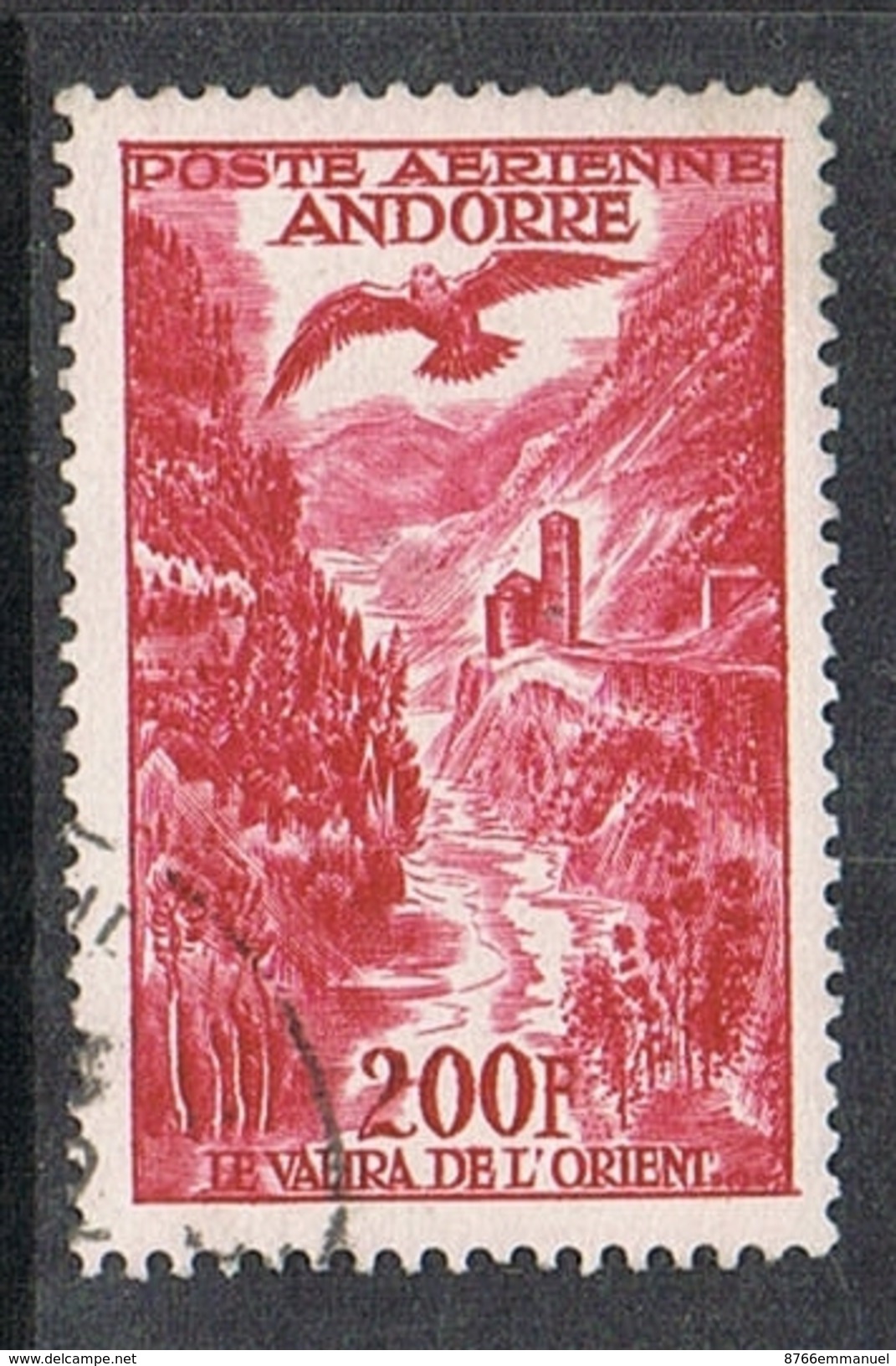 ANDORRE AERIEN N°3 - Airmail