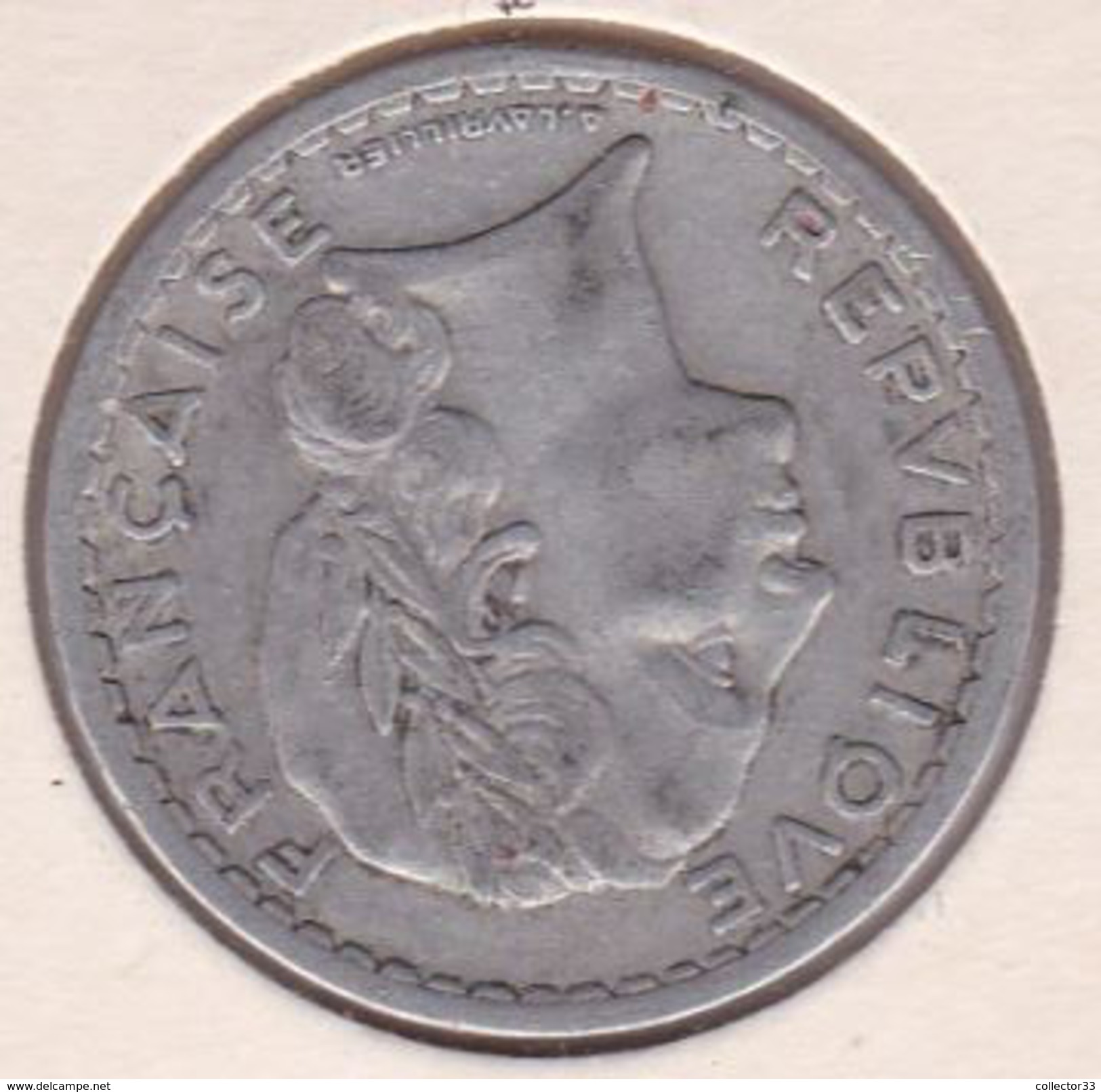 F339-3 5 FRANCS LAVRILLIER ALUMINIUM 1945 - Autres & Non Classés