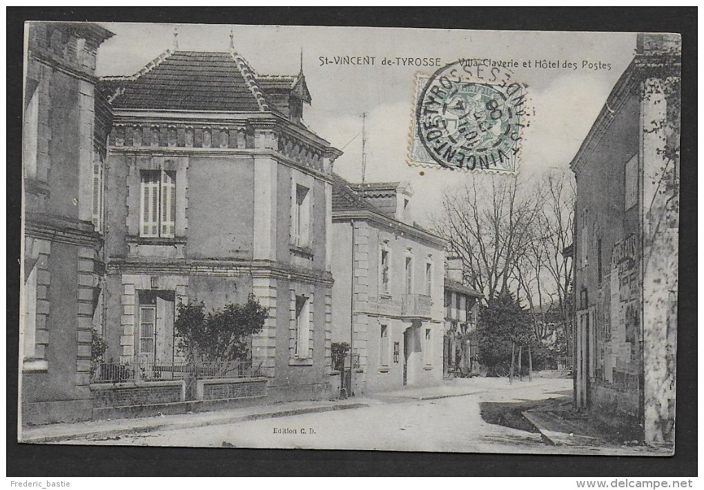 ST VINCENT DE TYROSSE - Villa Claverie Et Hôtel Des Postes - Saint Vincent De Tyrosse