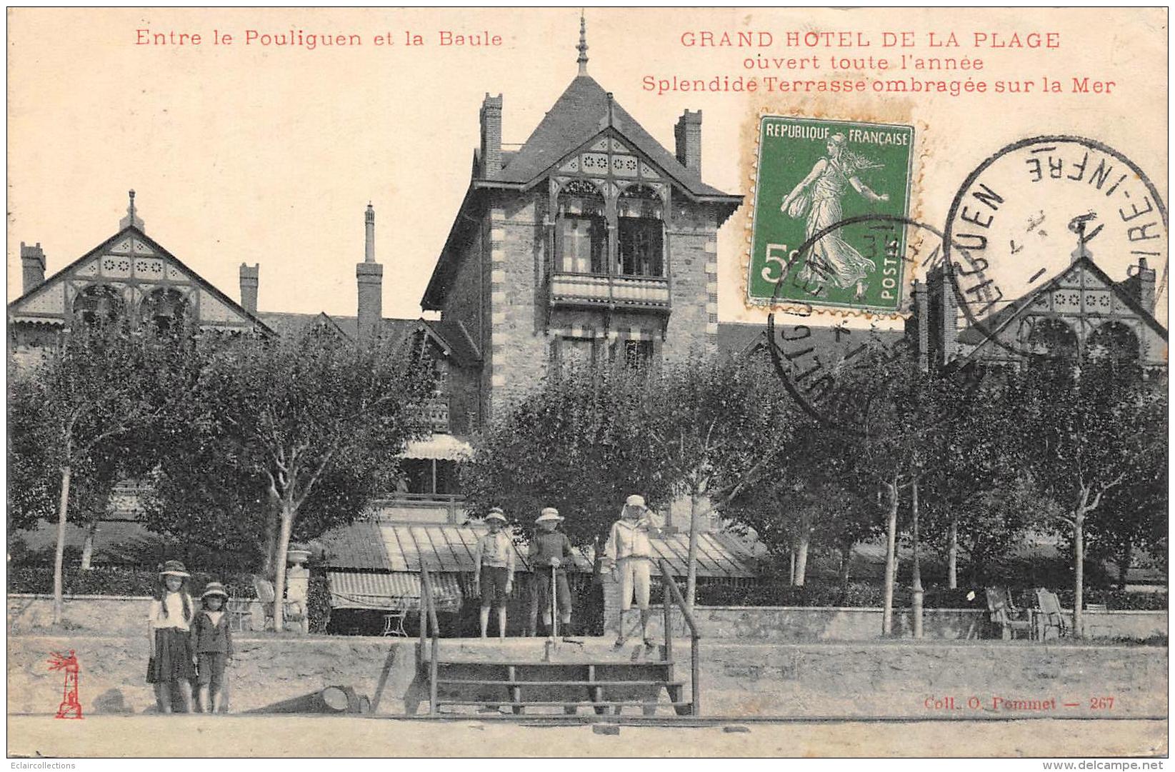 Le Pouliguen    44     Grand Hôtel De La Plage - Le Pouliguen