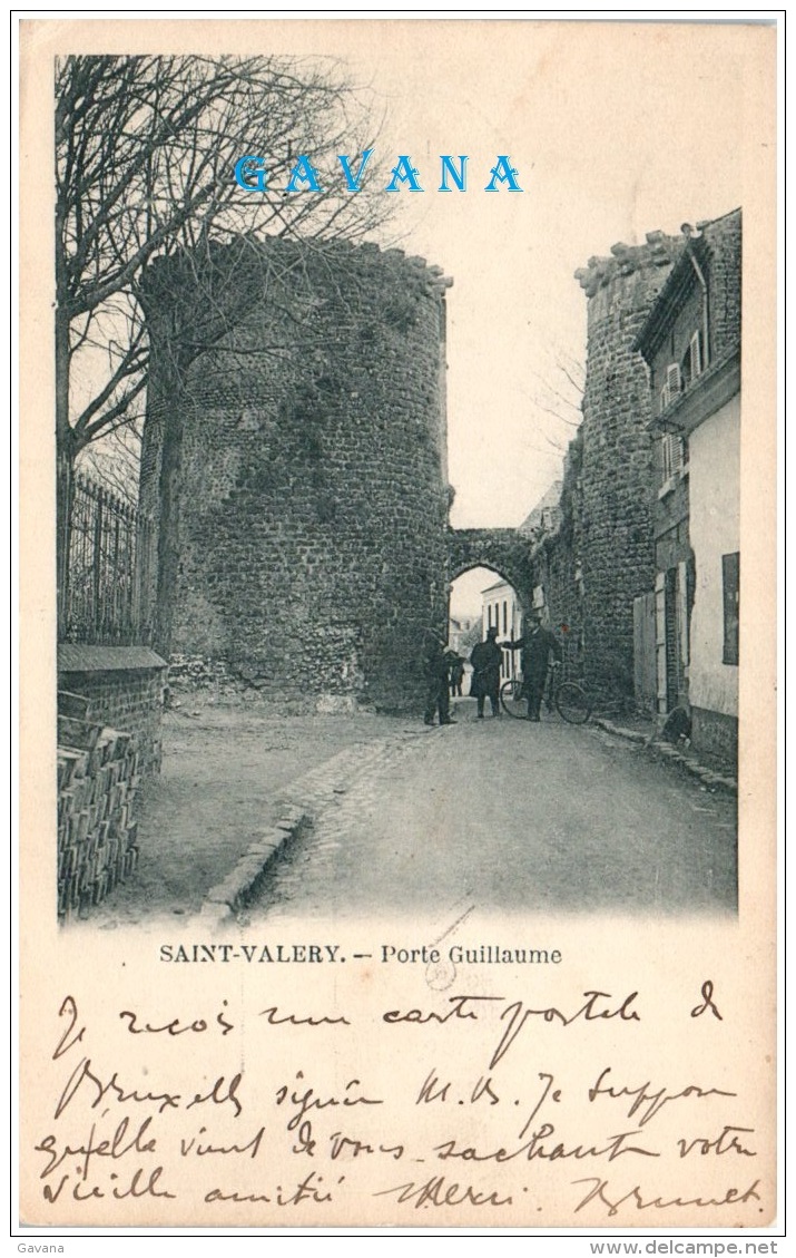 80 SAINT-VALERY - Porte Guillaume - Saint Valery Sur Somme