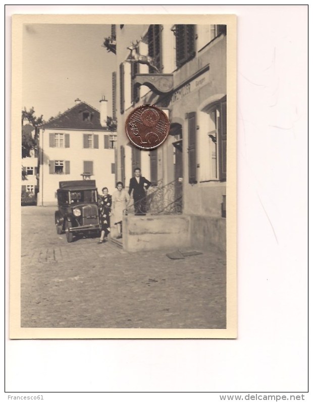 $3-4848 GERMANIA LINDN AUTO EPOCA ALBERGO HIRSCHEN FOTO ANNI ' 30 - Collezioni E Lotti