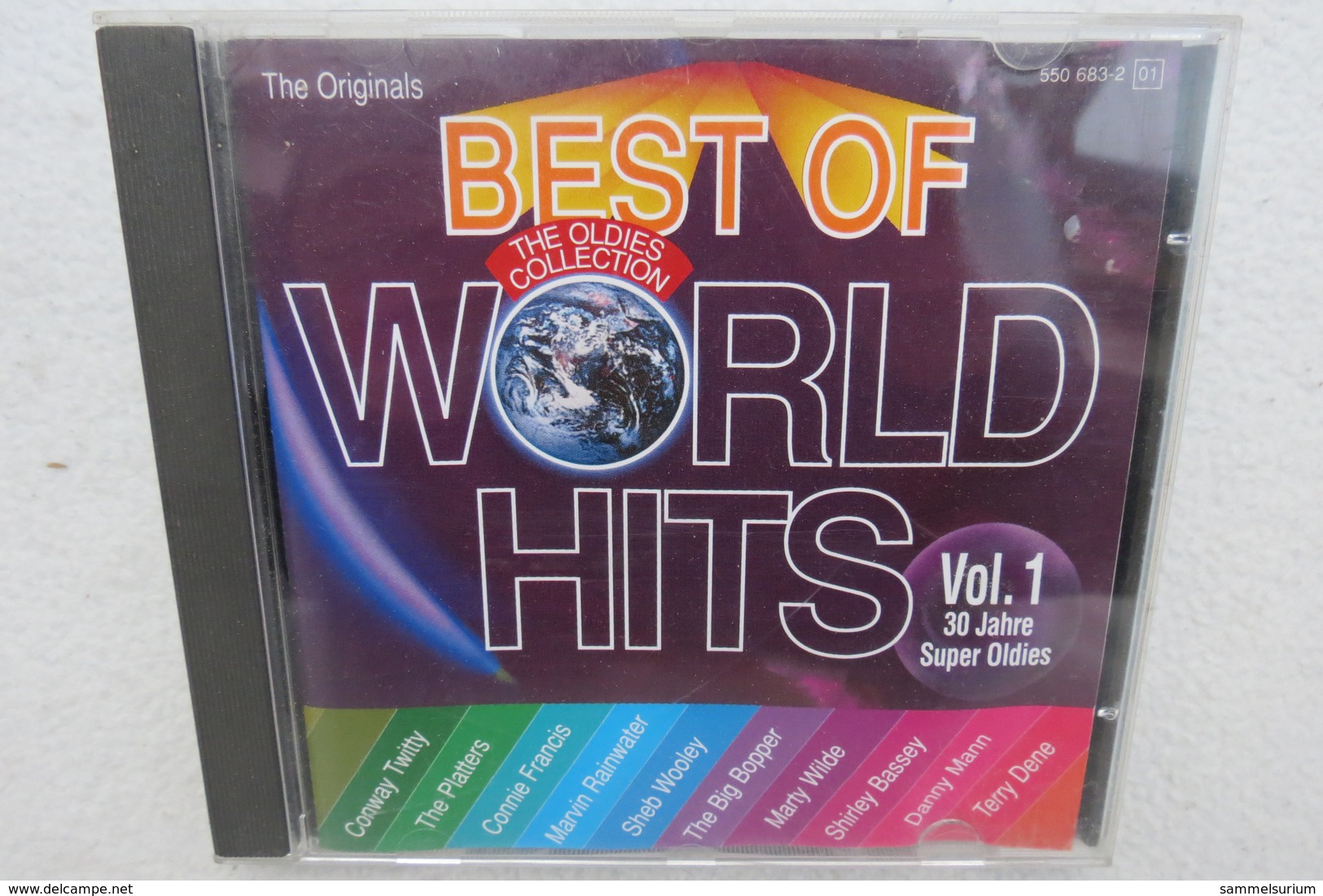 CD "Best Of World Hits" The Oldies Collection, 30 Jahre Super Oldies, Vol. 1 - Hit-Compilations