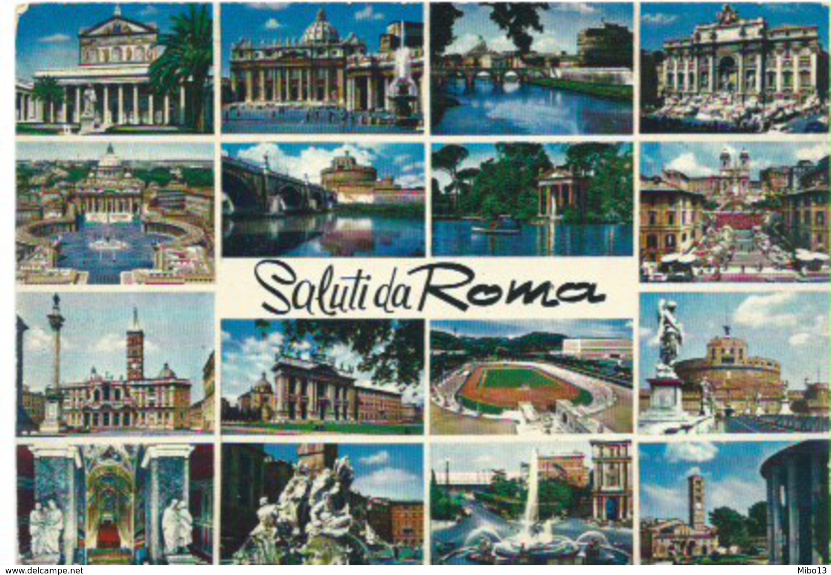 Saluti Da Roma Multi-vues - Mehransichten, Panoramakarten