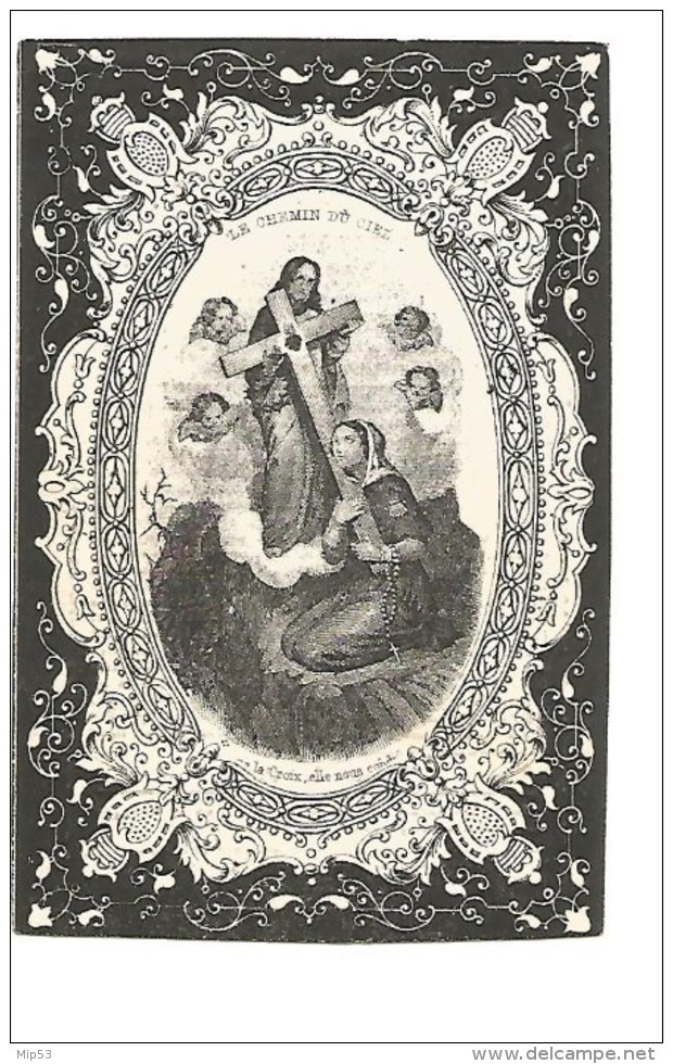 P 65.  E.H. Pastoor G. VAN DEN BORN - °CORTESSEM 1796 /priester Te DOORNIK En GUIGOVEN - +HOUPPERTINGEN 1868 - Devotion Images