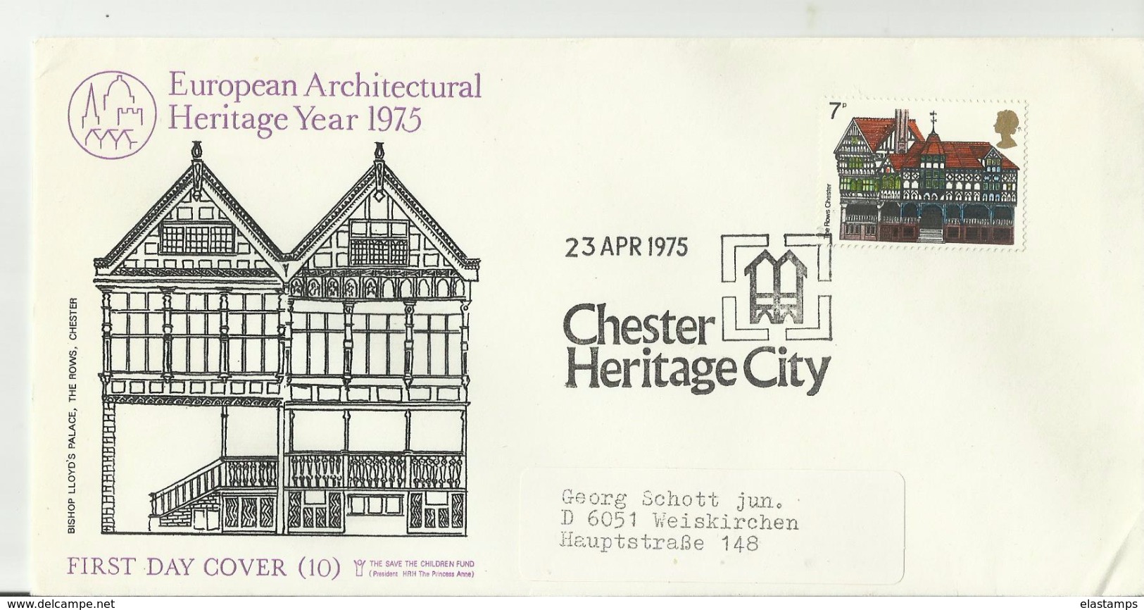 GB FDC 1975 - 1971-80 Ediciones Decimal