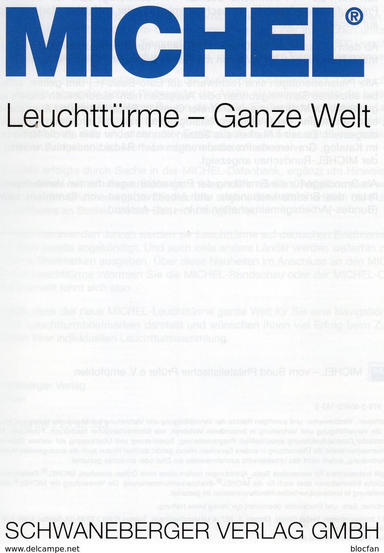 Motiv Leuchttürme Erstauflage MICHEL 2017 ** 70€ Topic Stamp Catalogue Lighthous Of The World ISBN978-3-95402-163-5 - Ohne Zuordnung