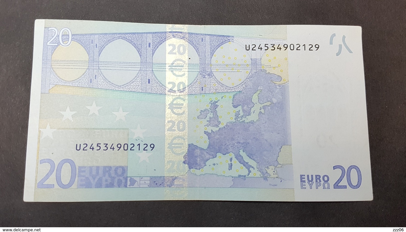 20 Euro "U" FRANCE, DUISENBERG L017 C4 - 20 Euro