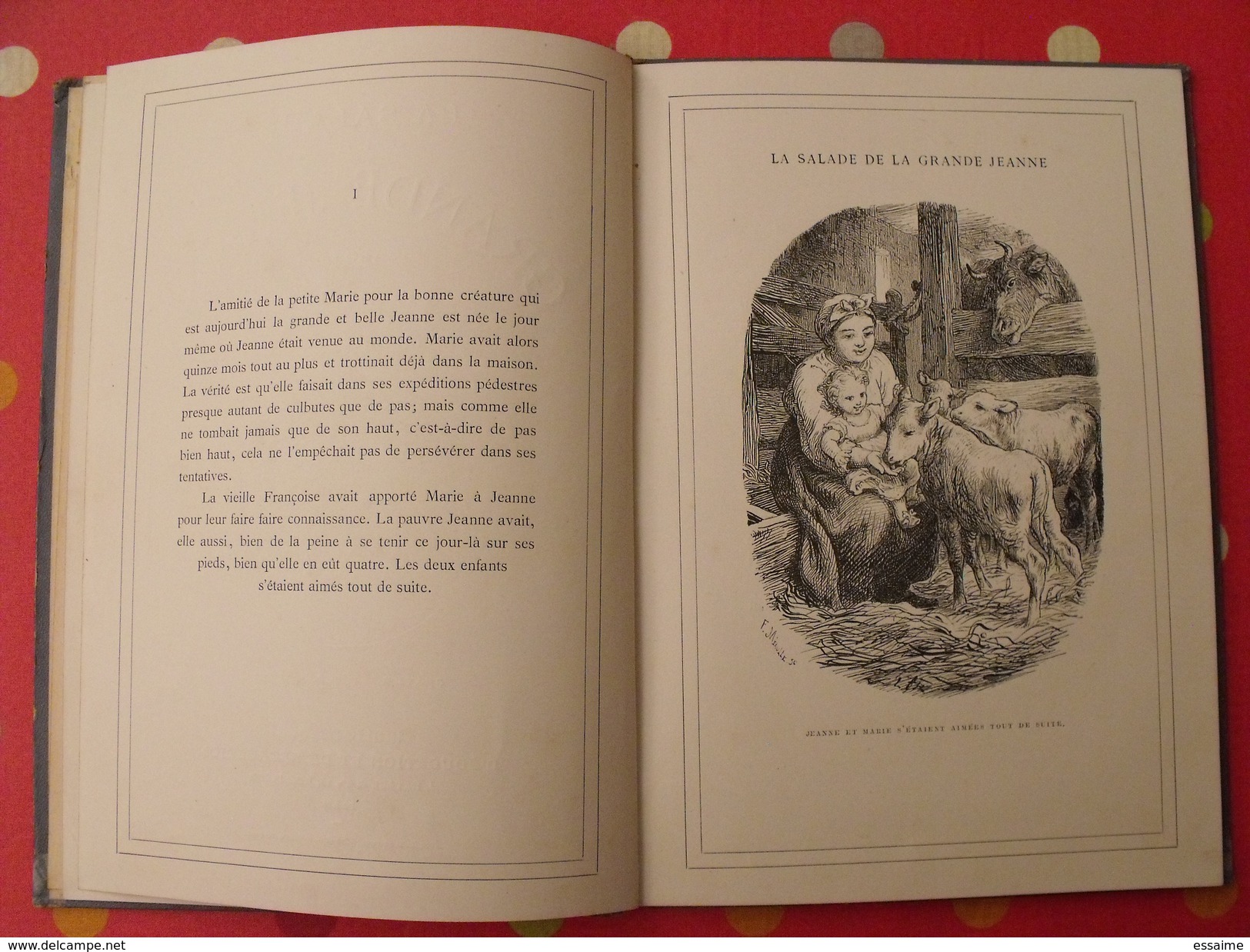 Collection Hetzel. La Salade De La Grande Jeanne. P-J Stahl. Vignettes Par Lorenz Froelich, F. Méaulle. Vers 1890 - 1801-1900