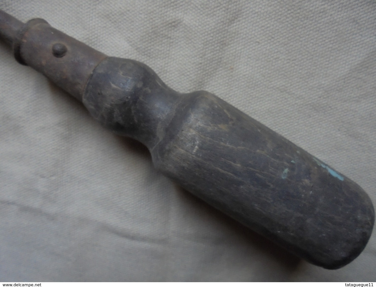 Outil Ancien - Grand Tourne Vis Plat - Outils Anciens