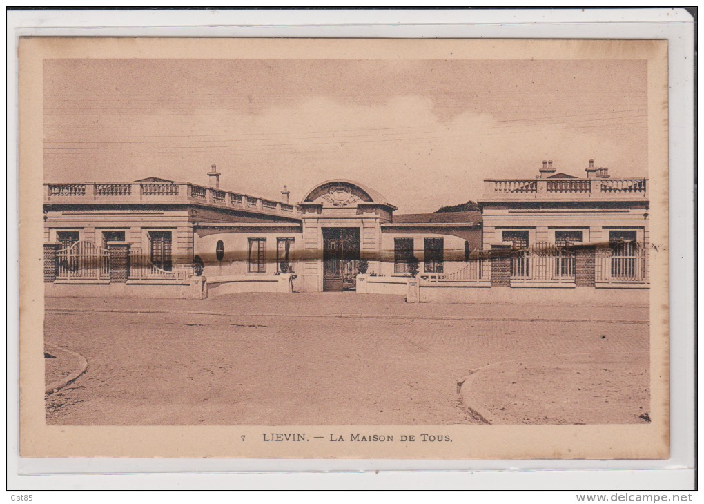 Carte Postale - LIEVIN - La Maison Pour Tous - Lievin