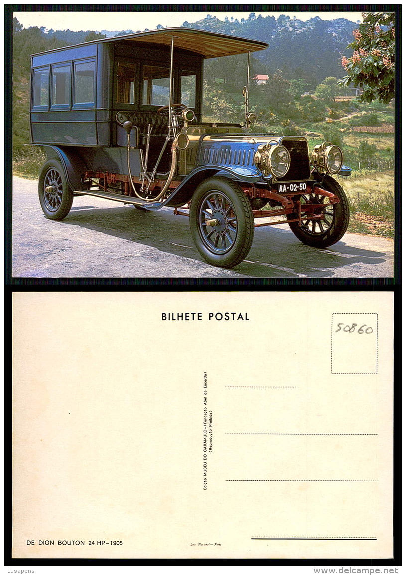 PORTUGAL COR 50860 - CARAMULO - DE DION BOUTON 24 HP 1905 - Autres & Non Classés