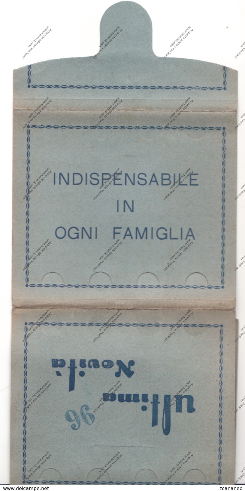 Vecchia Cartellina Con Bottoni Per Camice Per Tutta La Famiglia - - Buttons