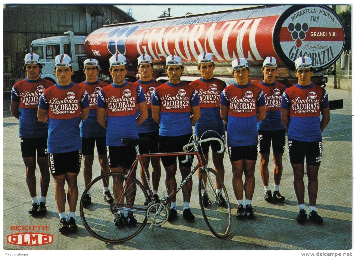 G.S. LAMBRUSCO GIACOBAZZI  Bicycle Team'82  Biciclette Olmo  Nonantola Modena - Ciclismo