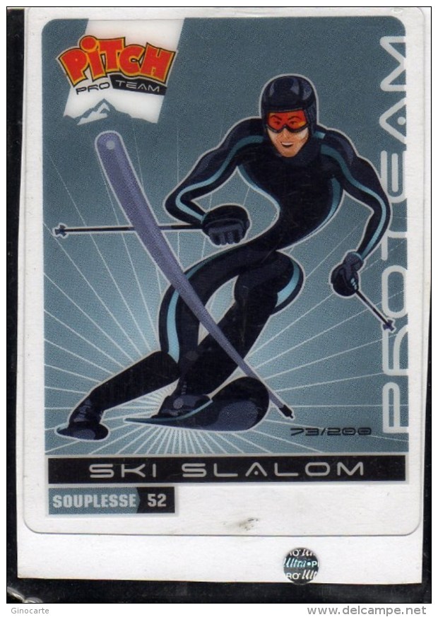 Carte Sports Hiver Olympique 2012 Pitch Pasquier Ski Slalom - Sports D'hiver