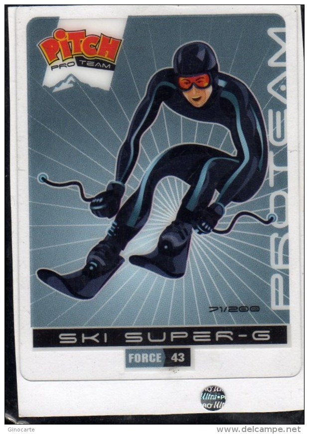 Carte Sports Hiver Olympique 2012 Pitch Pasquier Ski Super G - Sports D'hiver