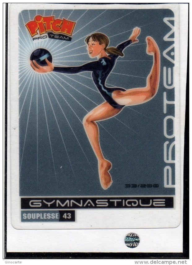 Carte Sports Pitch Pasquier Gymnastique - Gymnastics